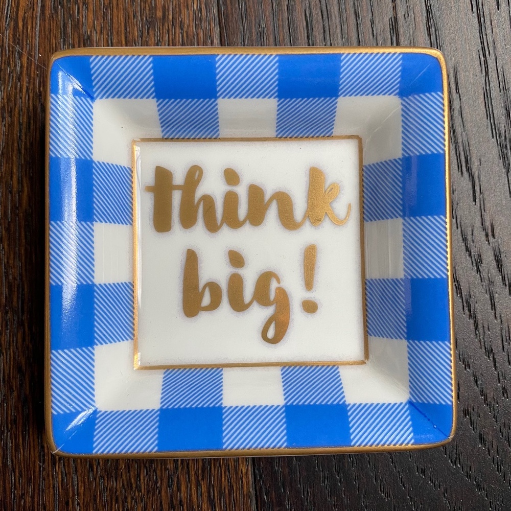 Draper James Think Big Trinket Tray